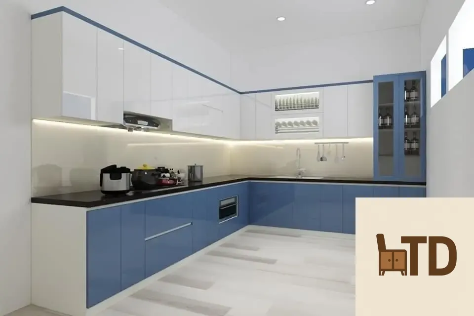 Tủ bếp nhựa Acrylic AC1