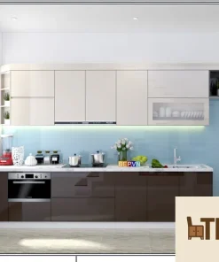 Tủ bếp nhựa acrylic
