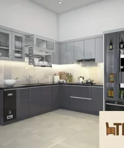 Tủ bếp nhựa acrylic