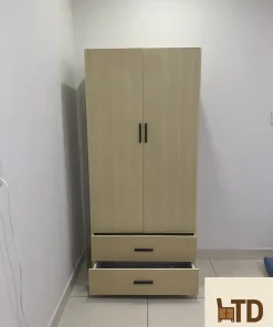 Tủ Quần Áo Nhựa 02 Cánh – TNT330